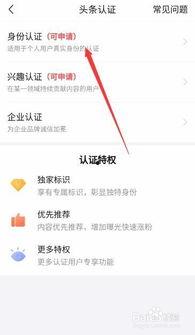 头条首次认证怎么弄的,轻松完成，开启内容创作新篇章