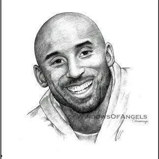 素描篮球明星,勾勒赛场传奇风采